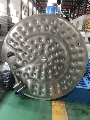 কাস্টমাইজড তাপ স্থানান্তর সমাধান জন্য 1-1.2mm বেধ বালিশ প্লেট তাপ এক্সচেঞ্জার