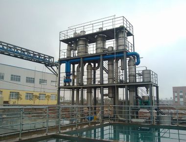 1600lph মাল্টিপল ইফেক্ট ইভাপোরেটর ভ্যাকুয়াম ক্রিস্টালাইজেশন সরঞ্জাম বর্জ্য জলের জন্য