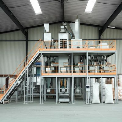 স্বয়ংক্রিয়ভাবে লবণের ওজন ও ব্যাগ প্যাকেজিংয়ের জন্য সম্পূর্ণ শিল্প উৎপাদন লাইন