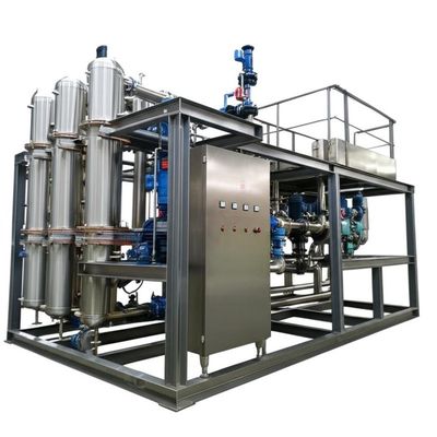 খাদ্য রাসায়নিক এবং পরিবেশগত অ্যাপ্লিকেশনের জন্য স্টেইনলেস স্টীল এমভিআর বাষ্পীভবন