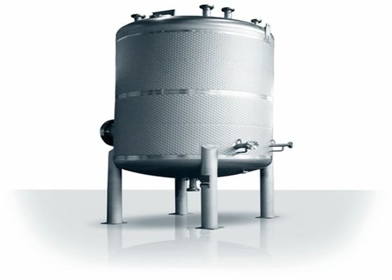 1500L ইথানল কুলিং ডিম্পল জ্যাকেটযুক্ত জাহাজ