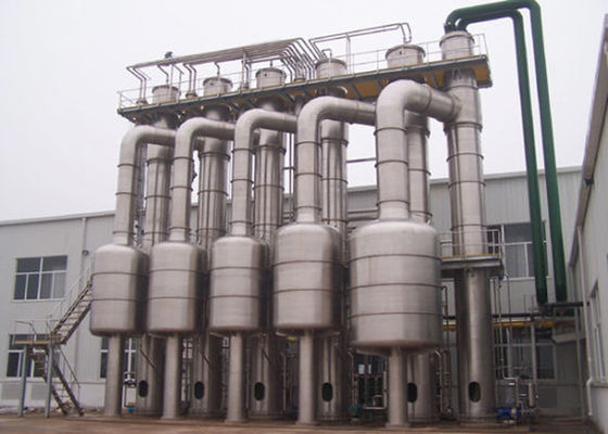 NaCl এর জন্য টাইটানিয়াম TA2 MVR ইভাপোরেটর 10T/HR পটাসিয়াম বাইকার্বোনেট