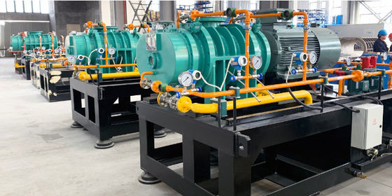3P কম্প্রেশন MVR ইভাপোরেটর বিয়ারিং কোর 480V স্টিম রুট কম্প্রেসার