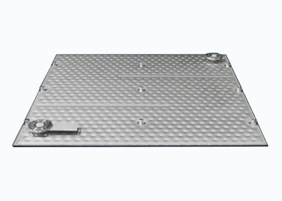 1.5x2m ডাবল ওয়াল ব্রেজড প্লেট হিট এক্সচেঞ্জার ডিম্পল প্লেট টাইপ ইভাপোরেটর